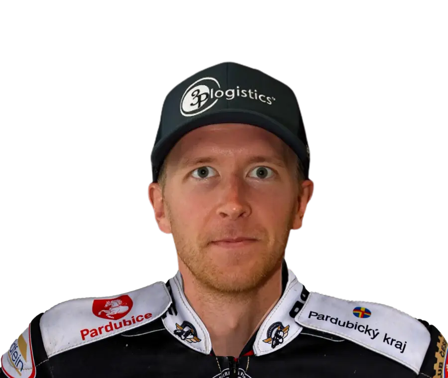 Portrét jezdce Timo Lahti